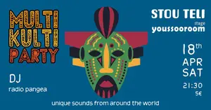 MultiKulti Party: Global Sounds at Stou Teli Nicosia Old Town
