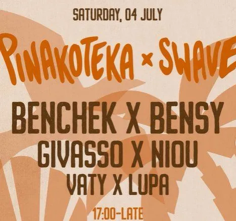 Pinakoteka x Swave: Afro House Beach Party in Limassol