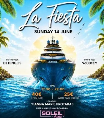 DJ Dinglis - events in Cyprus