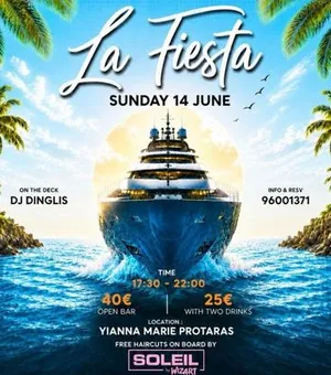 La Fiesta: Luxury Yacht Party in Protaras