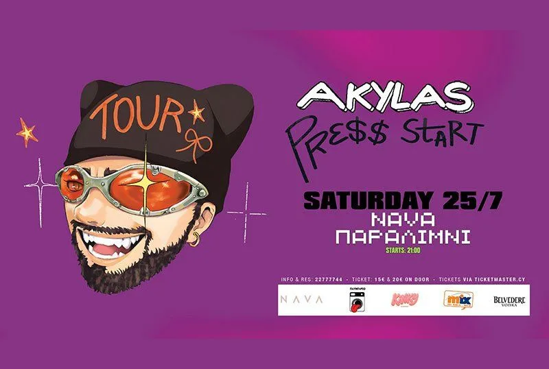 Akylas: Press Start Tour Live at Nava Seaside
