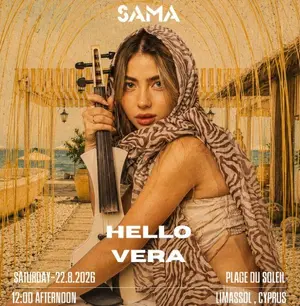 Hello Vera: Live Violin & Electronic Beach Day in Limassol