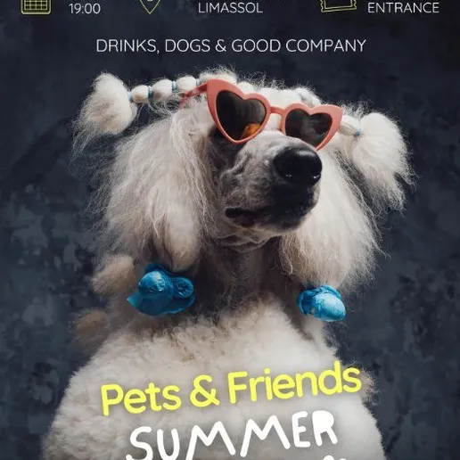 Pets & Friends Summer Nights: Dog-Friendly Social Evening in Limassol at The Warehouse by IT Quarter
