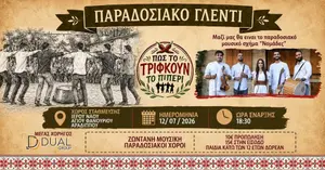 Traditional Cypriot Glenti: Live Music & Folk Dancing in Larnaca