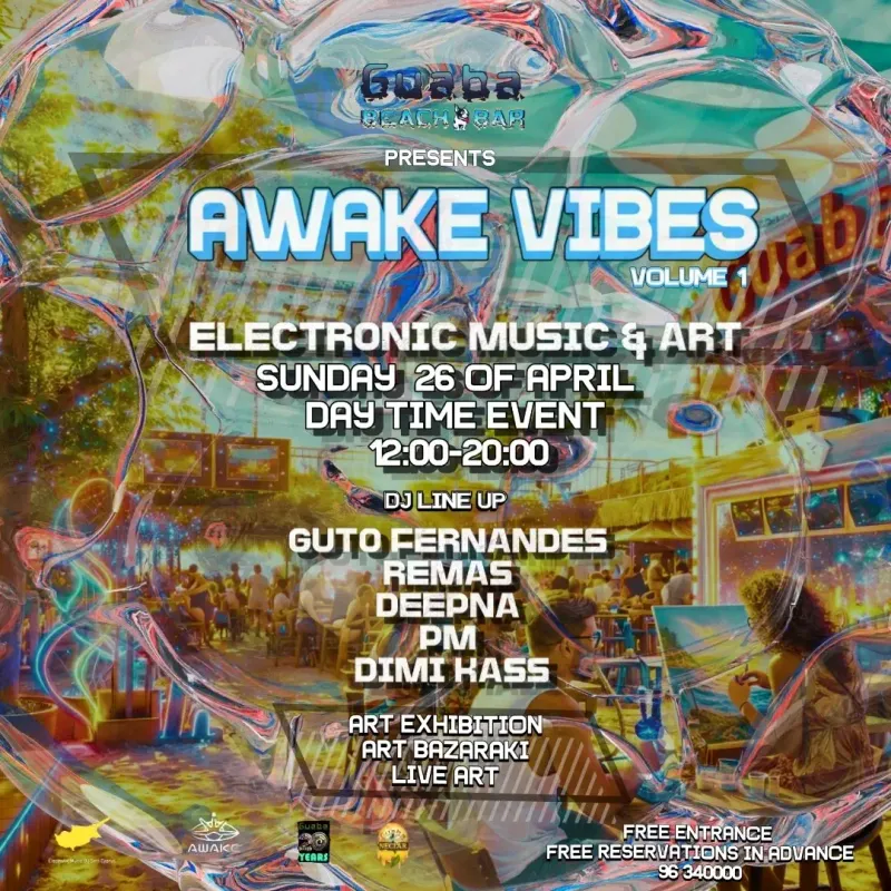 Guaba Presents AWAKE VIBES Volume 1: Where Sound Meets Art