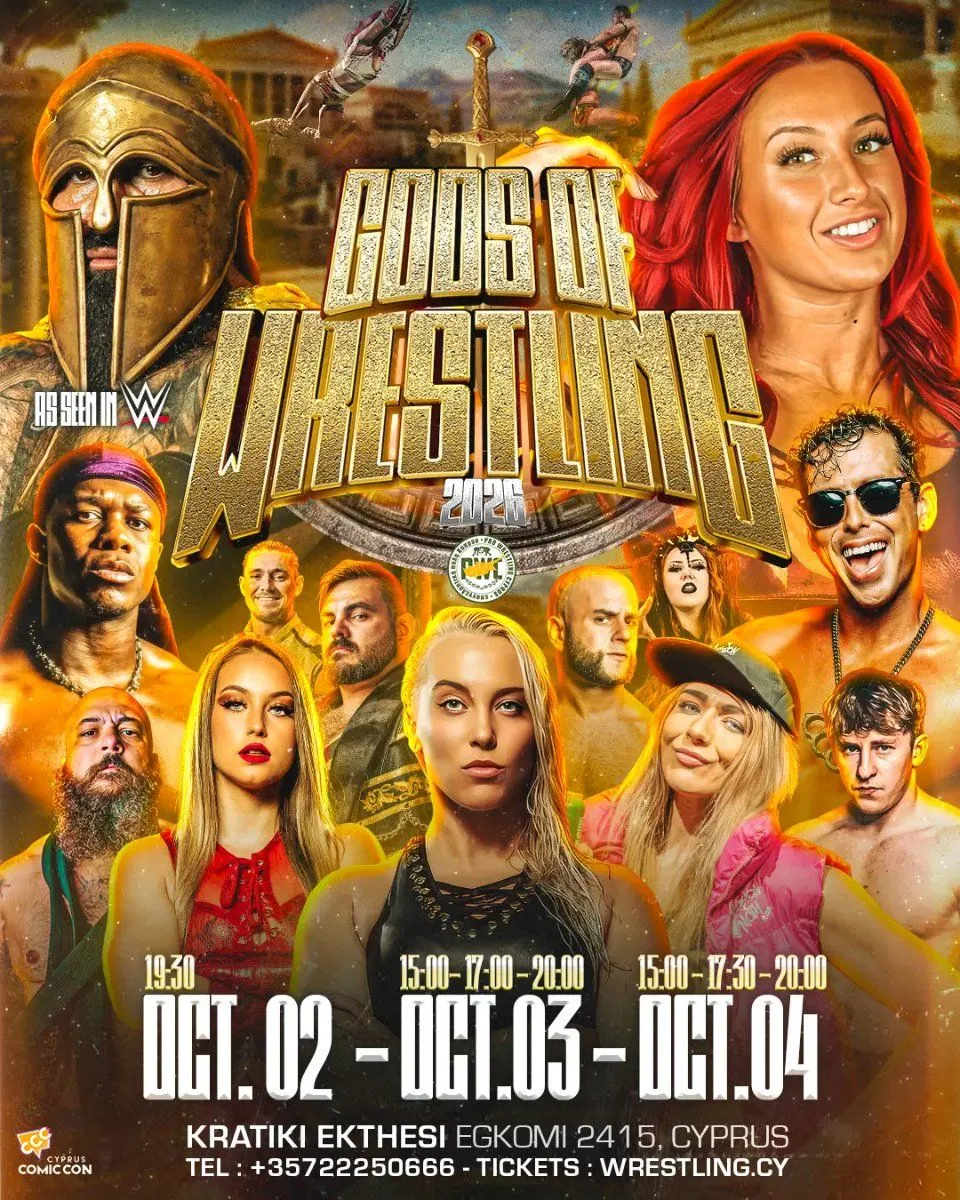 Gods of Wrestling 2026: International Pro Wrestling in Nicosia
