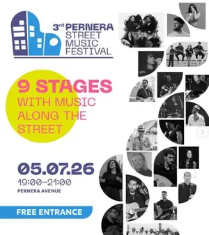 Pernera Street Music Festival: 3rd Edition - Free Outdoor Concert in Famagusta