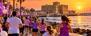 Joanna Sophia Around the World in 5K Charity Run