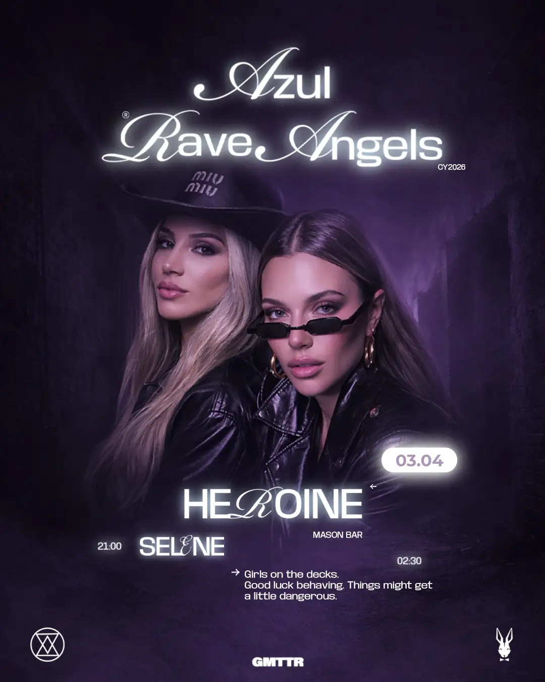 AZUL X RAVE ANGELS