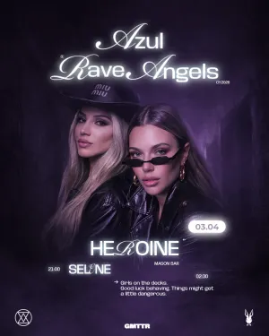 AZUL X RAVE ANGELS