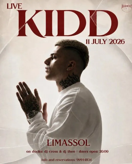 KIDD Live - First Ever Concert in Limassol