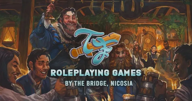 Βραδιά tabletop RPG στο By The Bridge - Φανταστικό gaming στη Λευκωσία