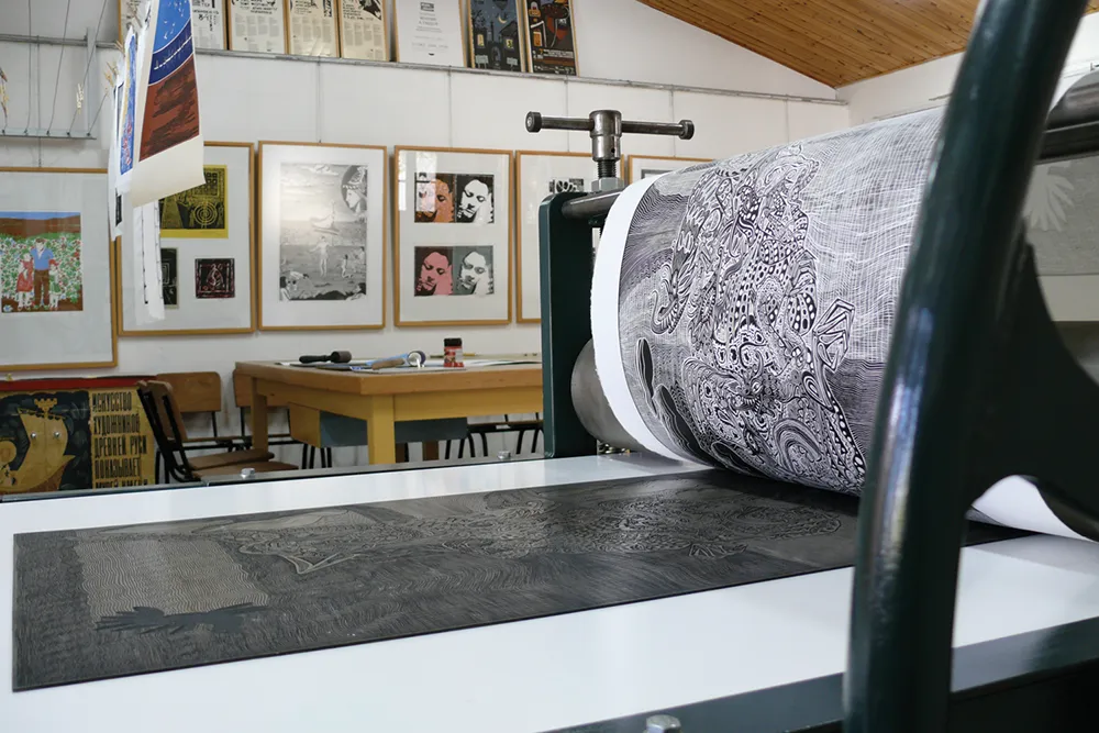 Hampis Tsangaris: Printmaking Workshops
