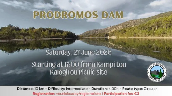 Prodromos Dam: Intermediate Mountain Hike in Troodos