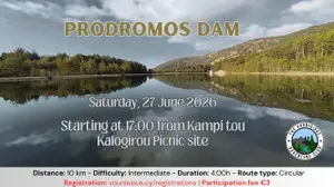 Prodromos Dam: Intermediate Mountain Hike in Troodos