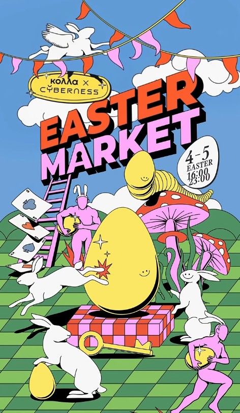 Cyberness Easter Market at Kolla Limassol