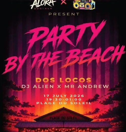 Party by the Beach: Live DJs & Sunset Dancing in Limassol at Plage Du Soleil
