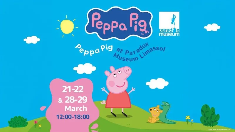 Peppa Pig Meet & Greet at Paradox Museum Limassol