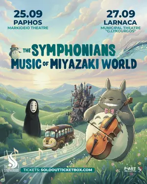 The Symphonians: Music of Miyazaki World in Paphos & Larnaca