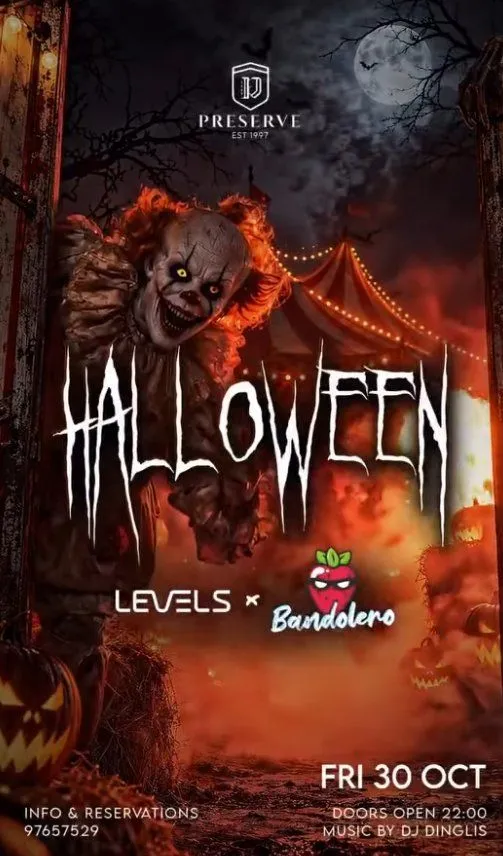 Halloween Party at Preserve Larnaca 2026
