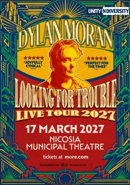Dylan Moran: Looking for Trouble Live Tour in Nicosia