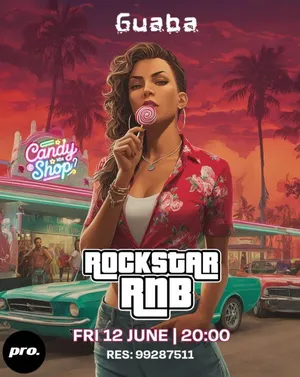 Rockstar RnB: Candy Shop Night in Limassol