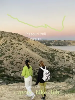Pissouri Trail: Sunset Hiking Experience in Limassol