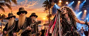 ZZ Top GB + Aerosmith Rocks UK Concert