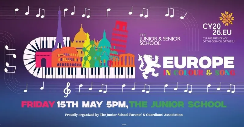 Europe in Colour & Song: Family Fun Day στο The Junior School Λευκωσία