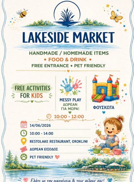 Lakeside Market: Family Market with Kids Activities in Nicosia