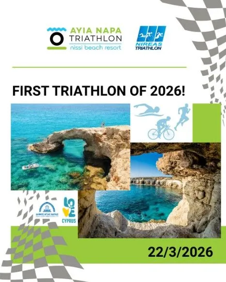 Ayia Napa Triathlon 2026: Swim • Bike • Run