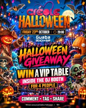 Creole Halloween: The Biggest Halloween Party in Limassol