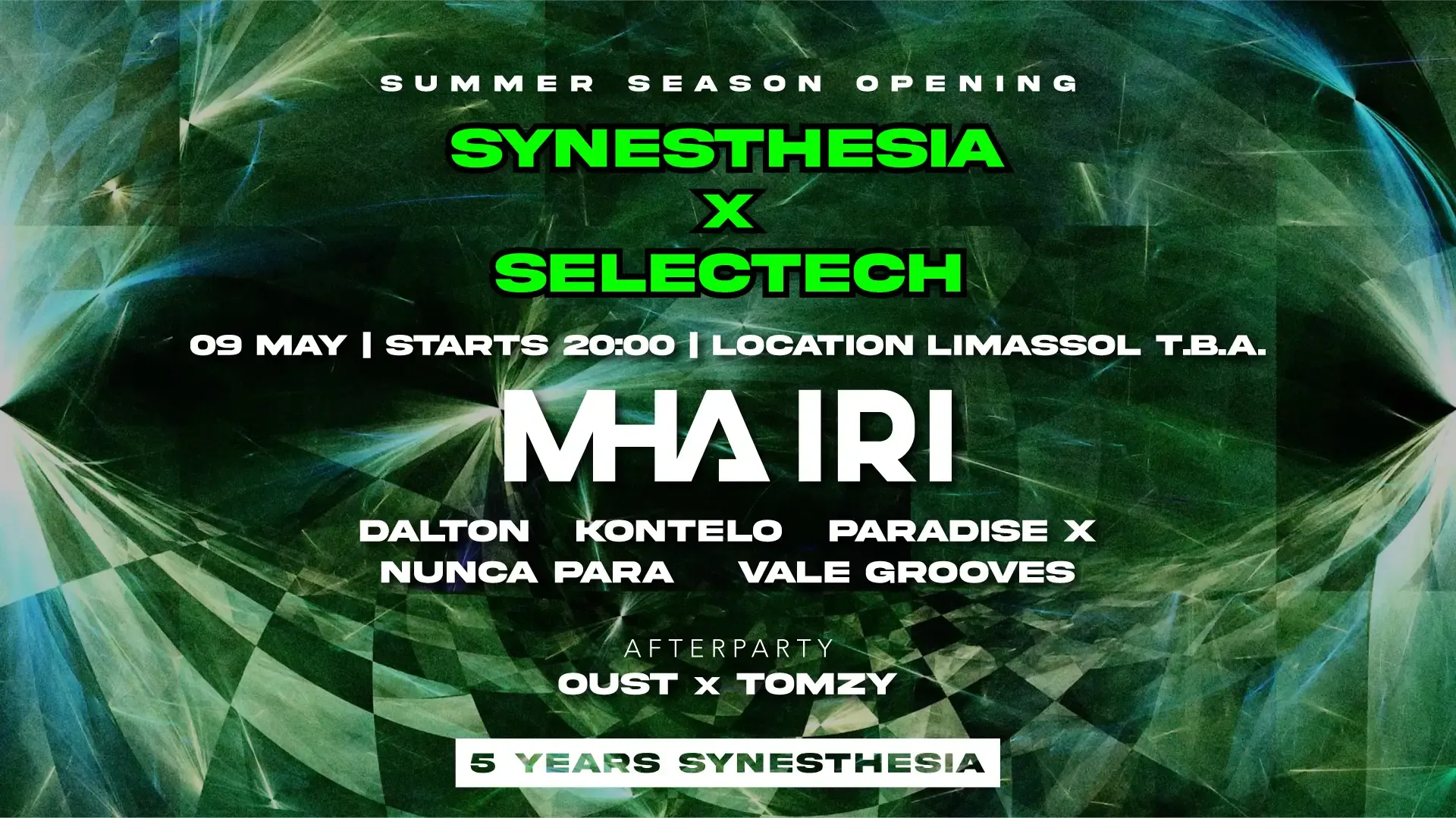 PARADISE X - events in Cyprus