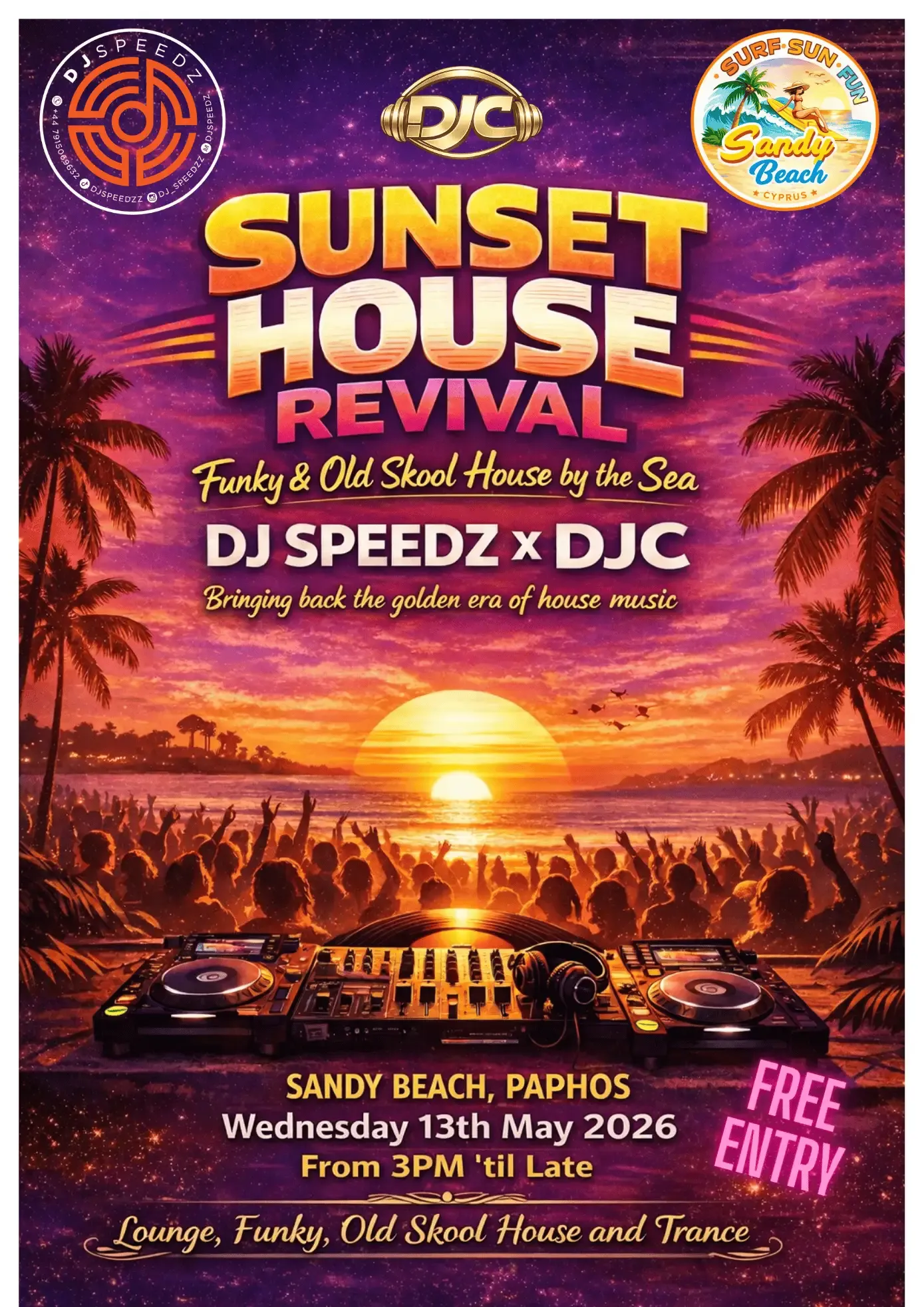 DJ Speedz - events in Cyprus
