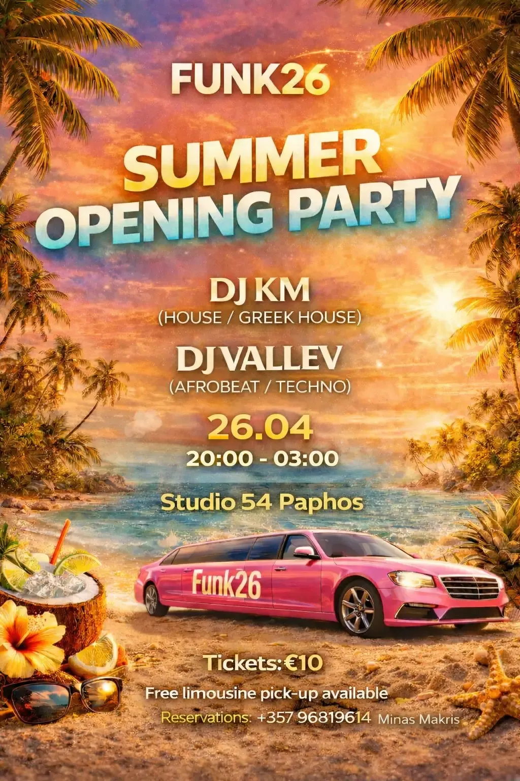DJ KM - events in Cyprus